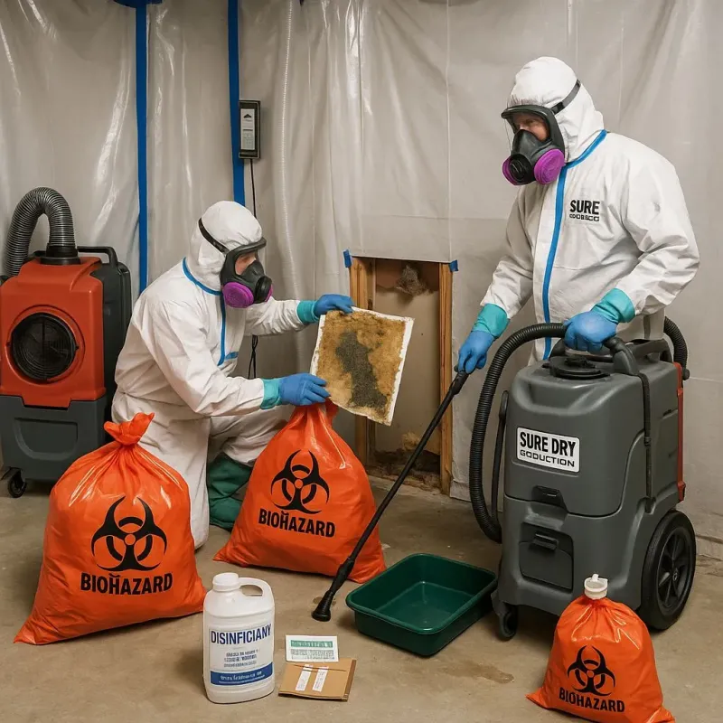 Contaminated Water Handling Protocols process in Woodbury Center, CT