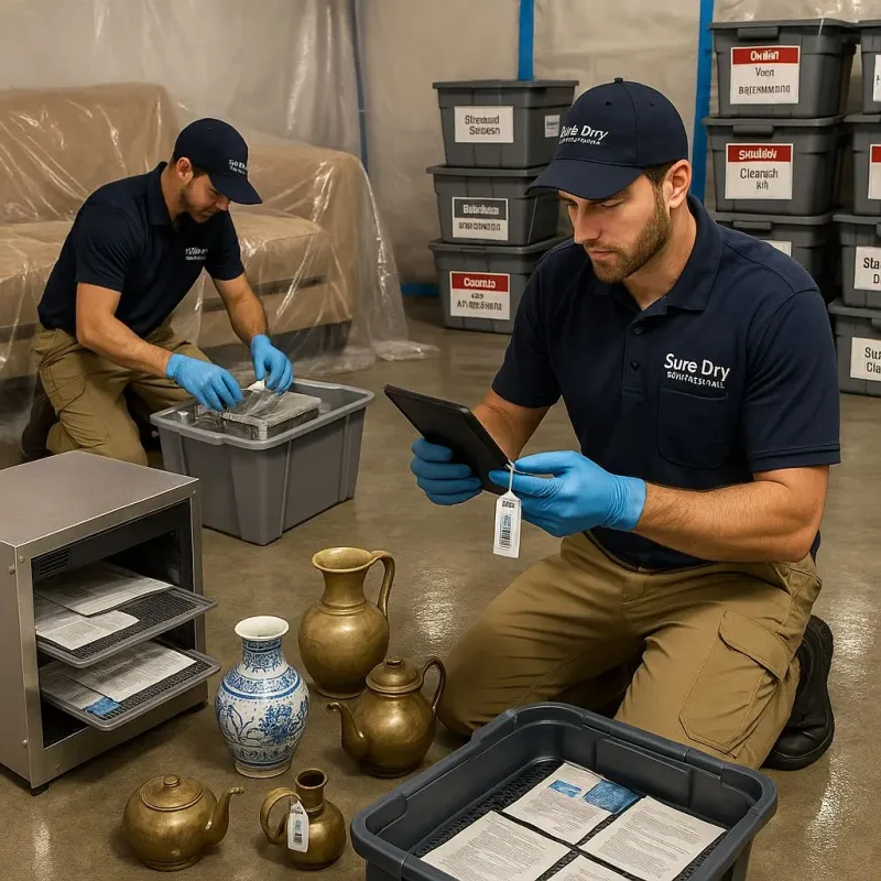 Content Protection and Restoration process in Woodbury Center, CT