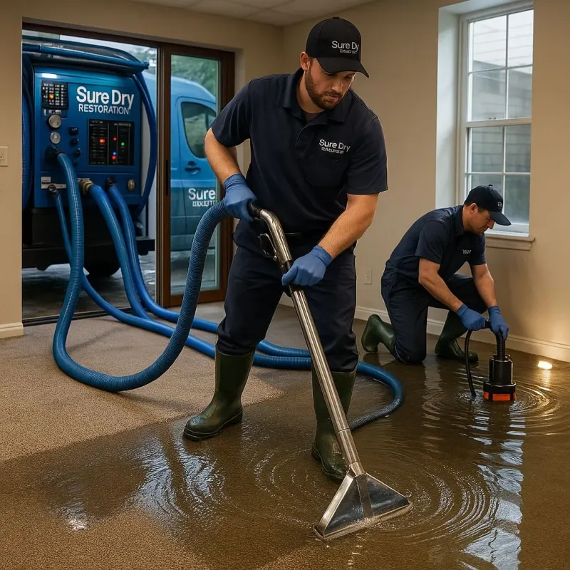 Water Extraction and Removal process in Woodbury Center, CT